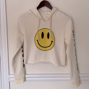 URBAN OUTFITTERS no bad days smiley hoodie